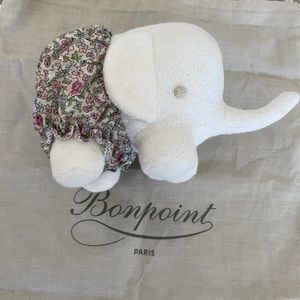 Bonpoint plush elephant with liberty bloomers NWT